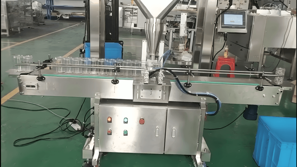 Automatic Weigh Filling into Jars